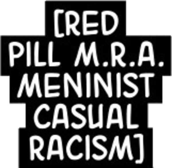 Red Pill Racism Meme (600x585), Png Download