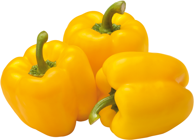 Yellow Peppers - Organic Bell Pepper Yellow (800x560), Png Download