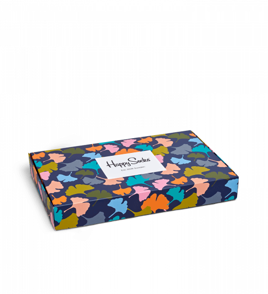 Funky Colourful Socks For Men, Women & Kids - Happy Socks Flat Gift Box (548x600), Png Download