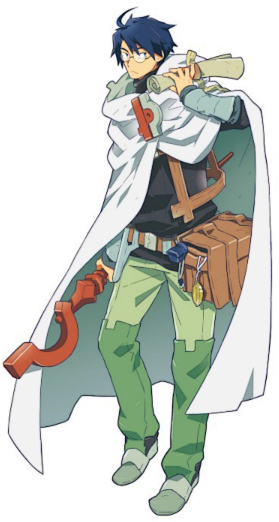 Greater Gods - Log Horizon Shiroe Render (300x526), Png Download