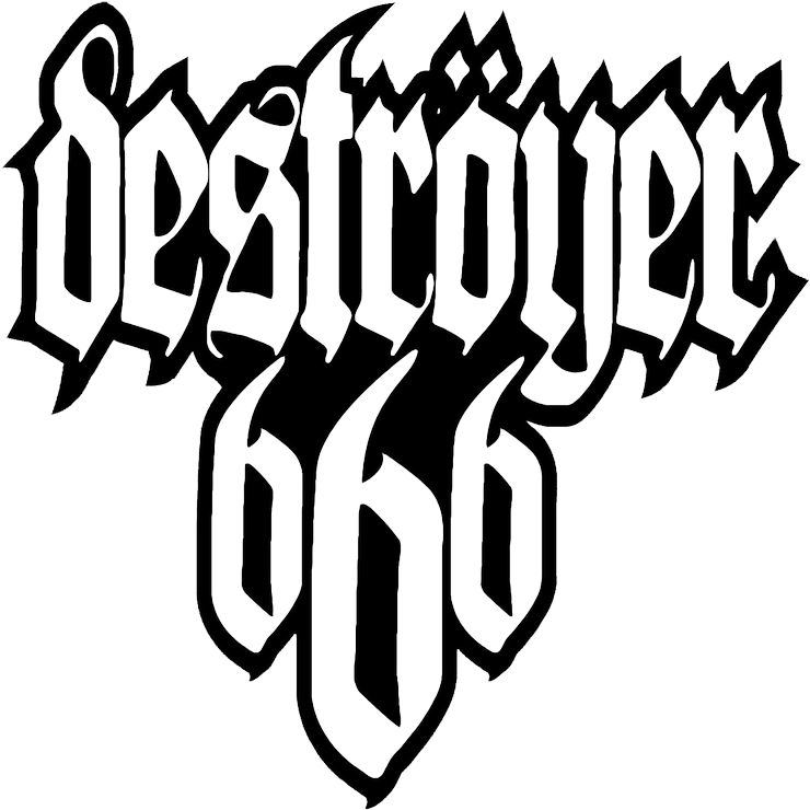 Des666 - Destroyer 666 Band Logo (800x771), Png Download