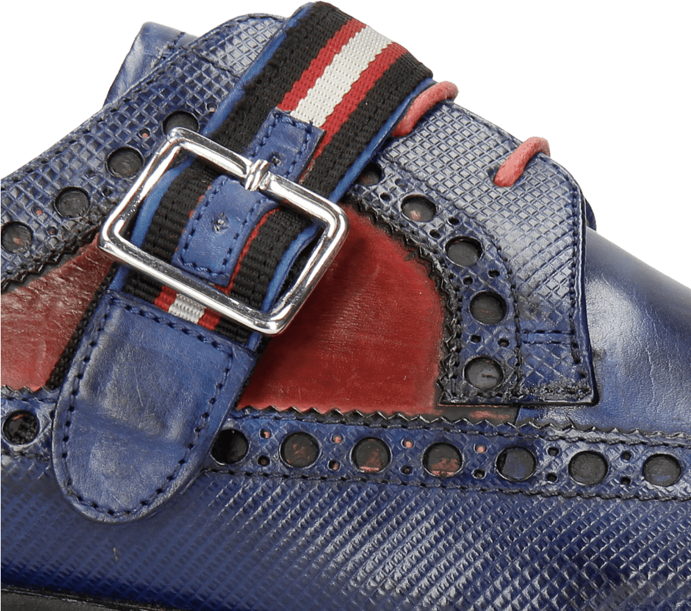 Derby Shoes Mika 7 Dice Saphir Red Strap - Buckle (1024x1024), Png Download