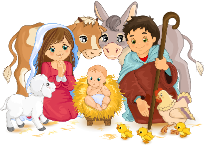 Christmas Nativity Scene - Nativity Clip Art (500x300), Png Download