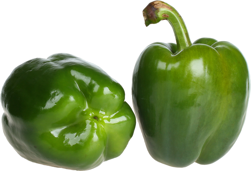 19397 Large - Green Bell Peppers Png (703x487), Png Download