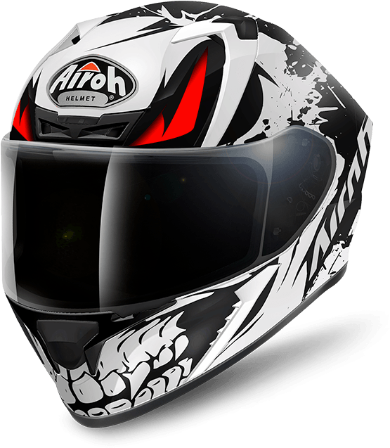 2018 Helmet Full Face 'valor' Bone Matt - Airoh Valor Bone (640x640), Png Download