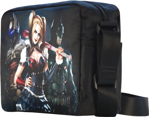 Arkham Knight Harley Quinn Batman Print Waterproof - Batman: Arkham Knight (1000x1000), Png Download
