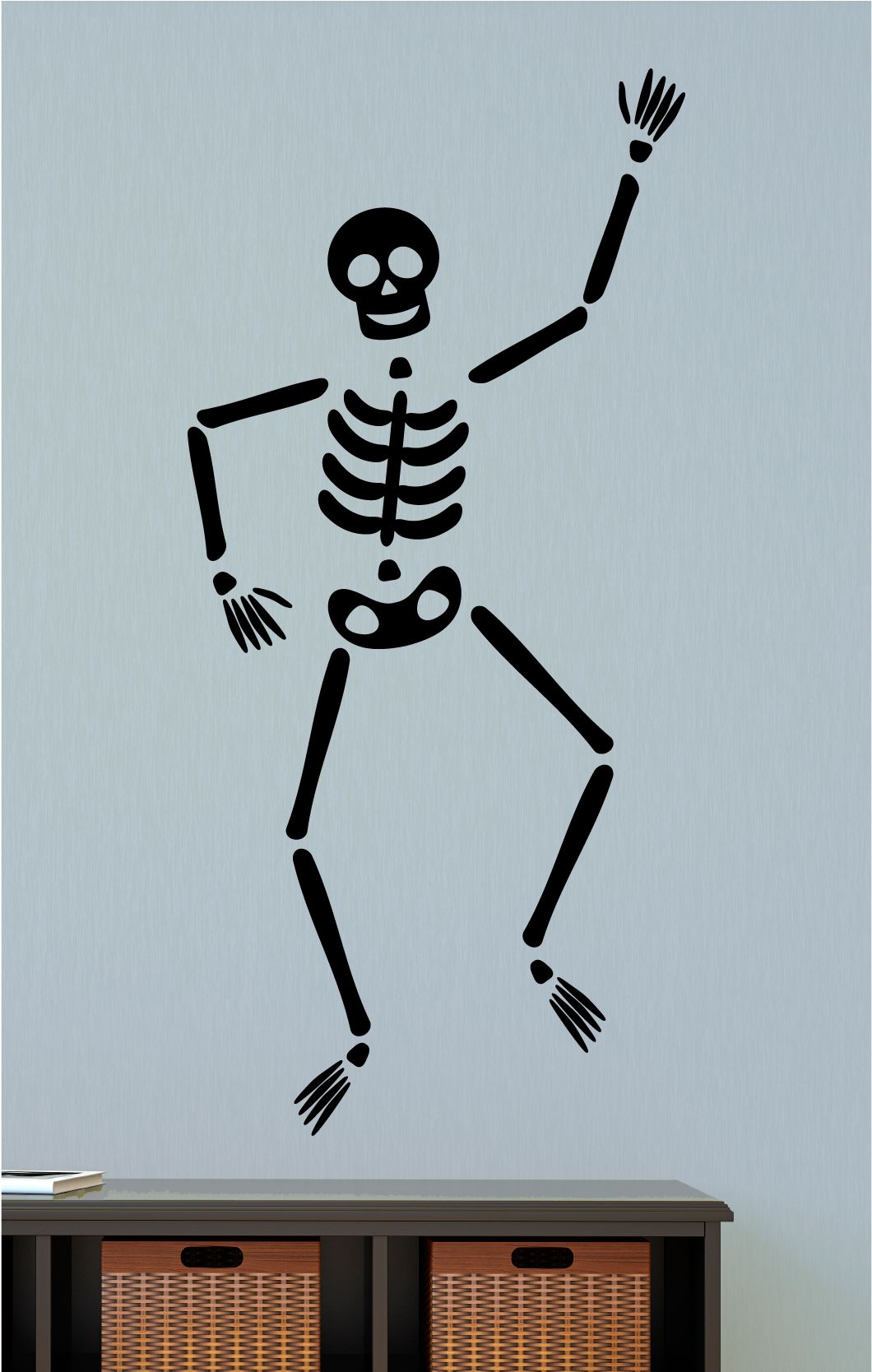 Whimsical Dancing Skeleton - Ve Got A Feeling (1875x1875), Png Download