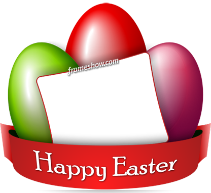 Easter Photo Frame - Easter Photo Frame Png (416x382), Png Download
