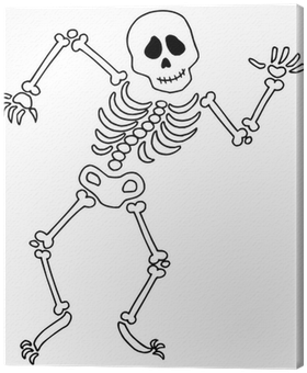 Dancing Skeleton (400x400), Png Download