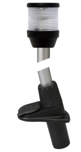 2 Nm All Round White / Anchor Lamps With Plug-in Pole - 2nm 2010 Series All Round White Plug-in 42inch - White (500x505), Png Download