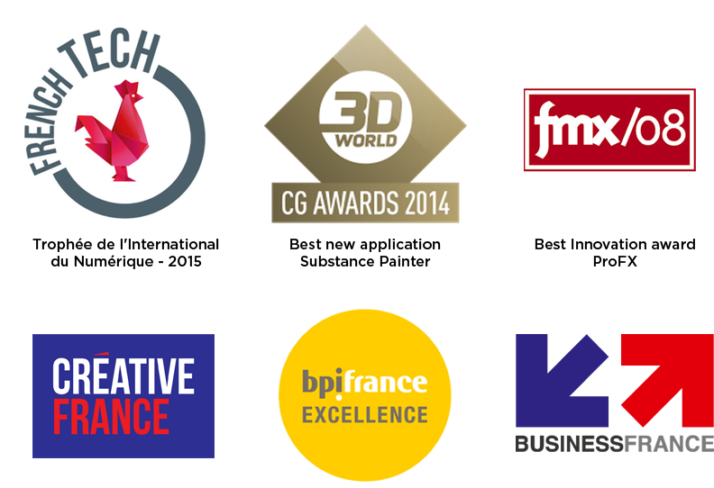 Allegorithmic Was One Of The Laureates Of The 2015 - French Tech (850x567), Png Download