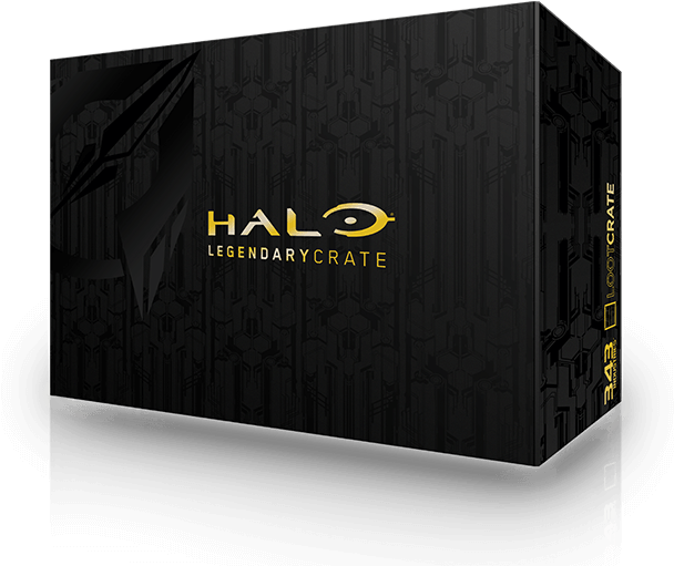 Loot Crate Halo Legendary Crate August 2016 Full Spoilers - Box (670x560), Png Download