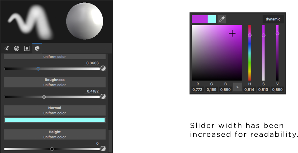 Plugins Shipped With Substance Painter Now Use The - User Interface (1443x579), Png Download