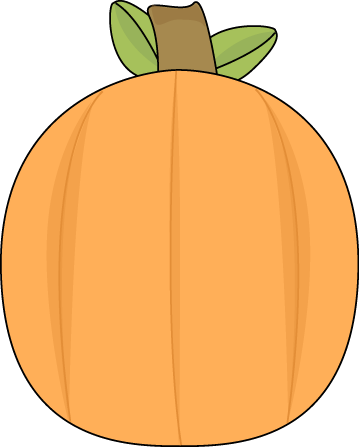 Pumpkin Clip - Fall Pumpkin Clipart (359x447), Png Download