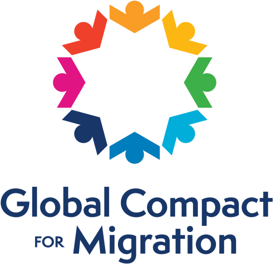 Global compact. Миграция логотип. the global compact logo. глобальный договор.