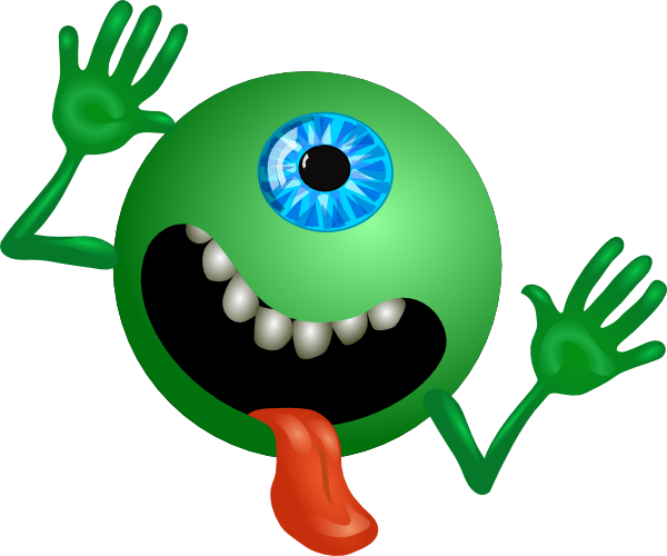 Cute Alien Head Clipart - Galaxy Don T Panic (600x500), Png Download