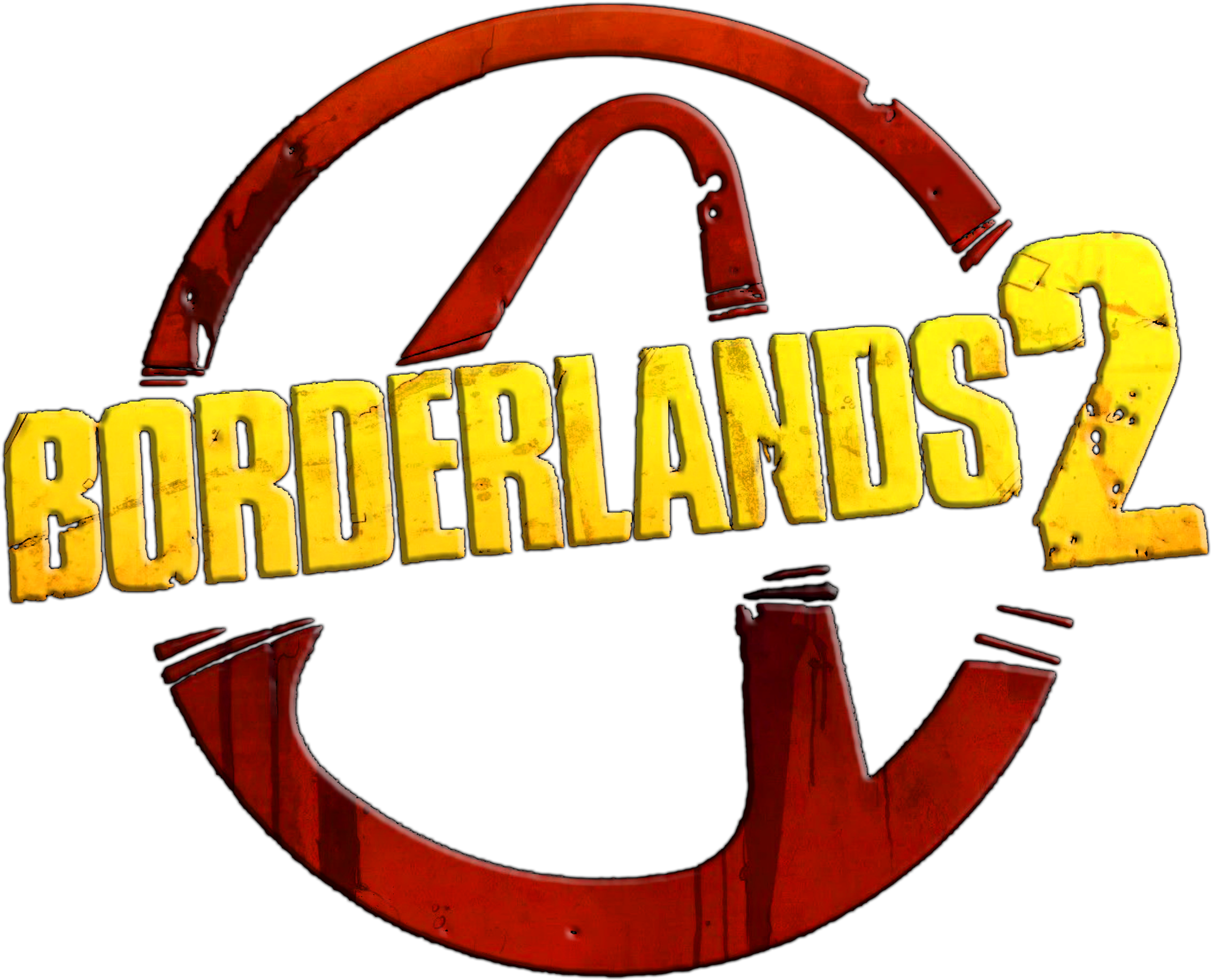 Borderlands 2 Logo Png (2500x2050), Png Download