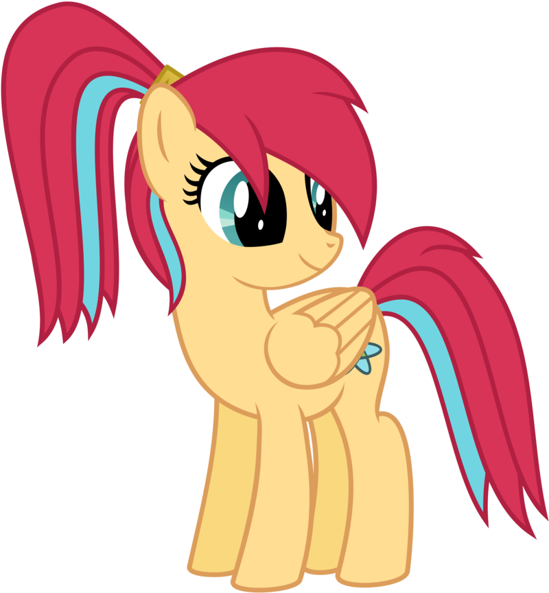 Ponytail Ion By Ulyssesgrant-d6aa9h1 - My Little Pony: Friendship Is Magic (878x911), Png Download