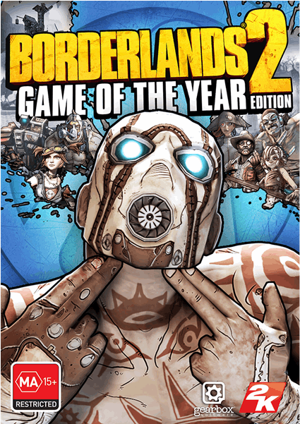 Borderlands 2 Game Of The Year Edition (600x600), Png Download