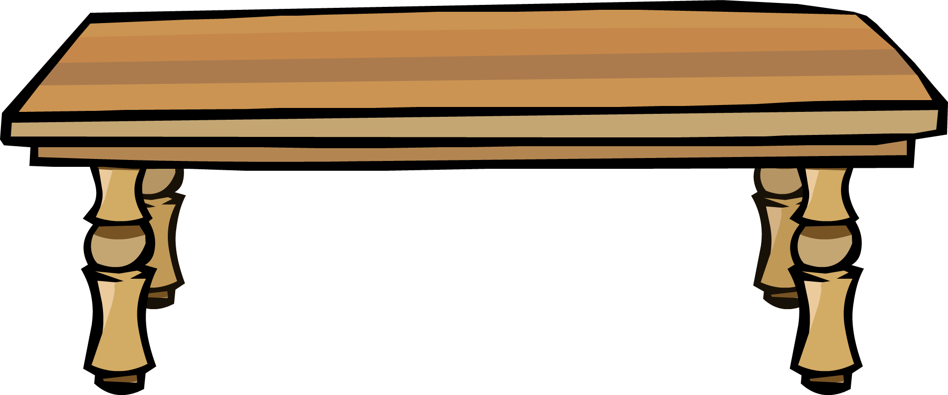 Dinner Table - Png - Sofa Tables (1932x805), Png Download