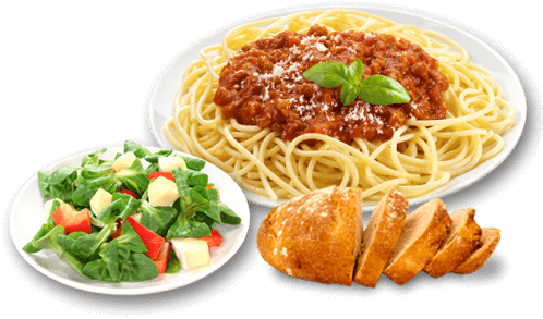 Spaghetti Dinner (507x340), Png Download