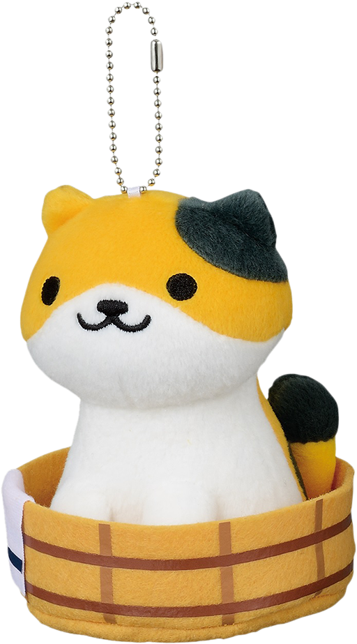 Neko Atsume - Neko Atsume Plush Volume 11 Callie Pail 6" (1000x1000), Png Download
