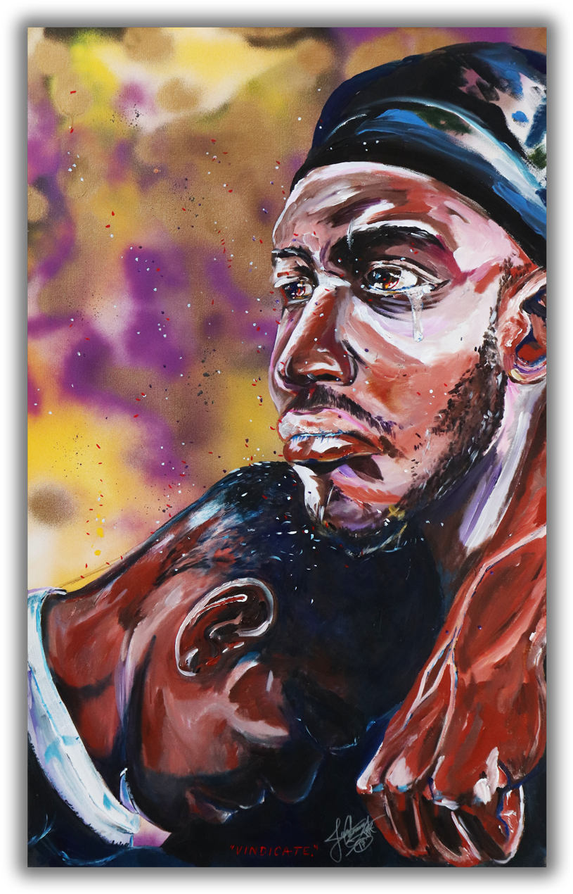 Http - //www - Artbyjconshop - Com/product/vindicate - Modern Art (1000x1294), Png Download