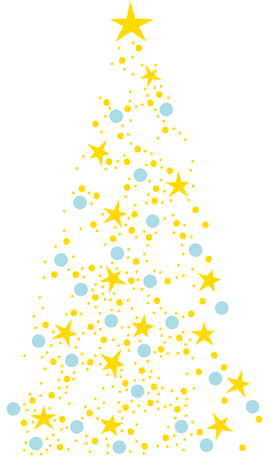 Sponsor A Star - Christmas Tree (394x672), Png Download