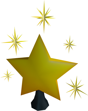 Christmas Tree Star Topper - Christmas Day (675x615), Png Download
