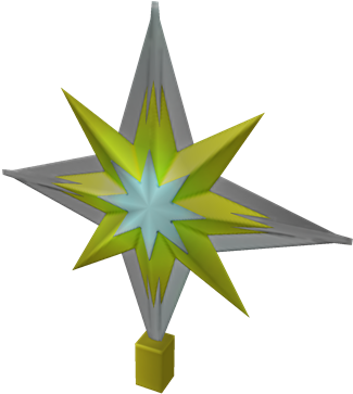 Christmas Tree Topper - Christmas Ornament (420x420), Png Download