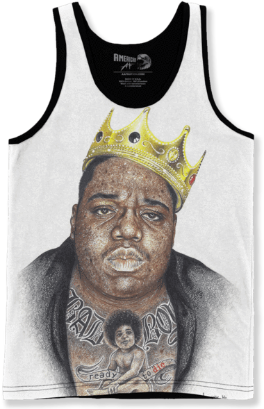 Inked - Biggie - Inked - Biggie - Unisex Tank / Sublimation / 3xl (600x600), Png Download