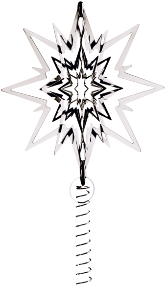 Georg Jensen Christmas Tree Topper / Hanging Star Palladium - Georg Jensen Christmas Tree Star (600x600), Png Download