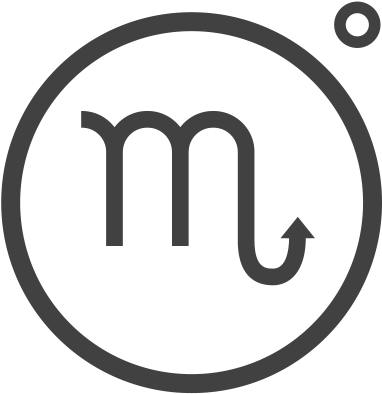 Scorpio Full Moon Of Entanglement - Scorpio Sign (555x555), Png Download