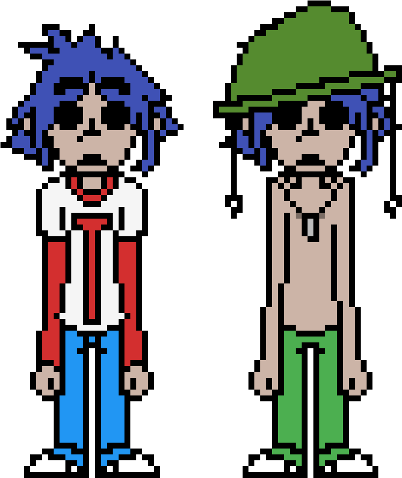 2-d - Gorillaz (1200x1200), Png Download