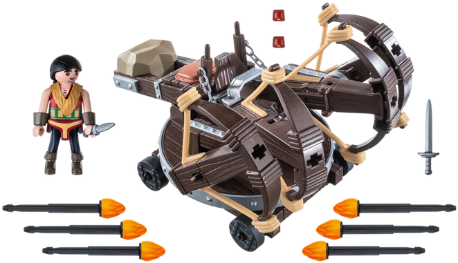 Eret With 4 Shot Fire Ballista - Playmobil 9249 (700x490), Png Download