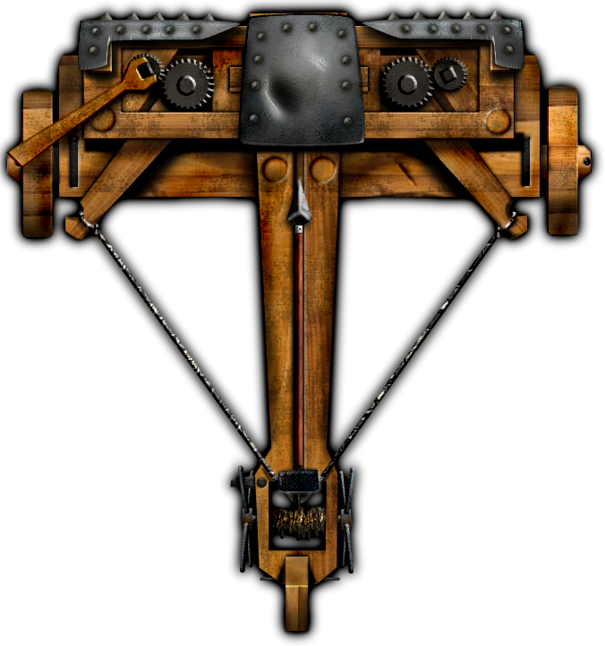 Ballista - Ballista Top Down (676x722), Png Download