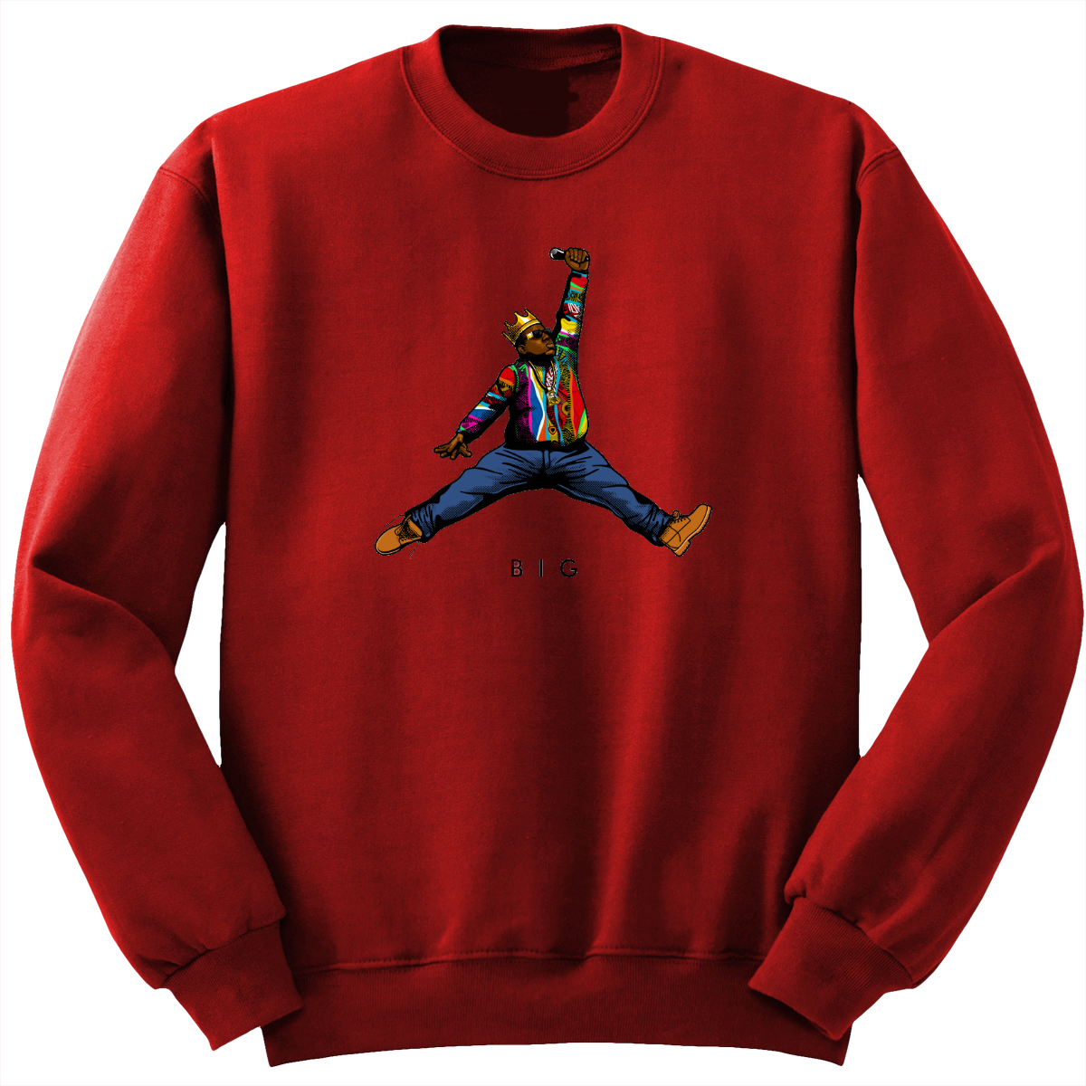 Biggie Jumpman Pullover Sweatshirt - Ohio University Crewneck Sweatshirts (1200x1200), Png Download