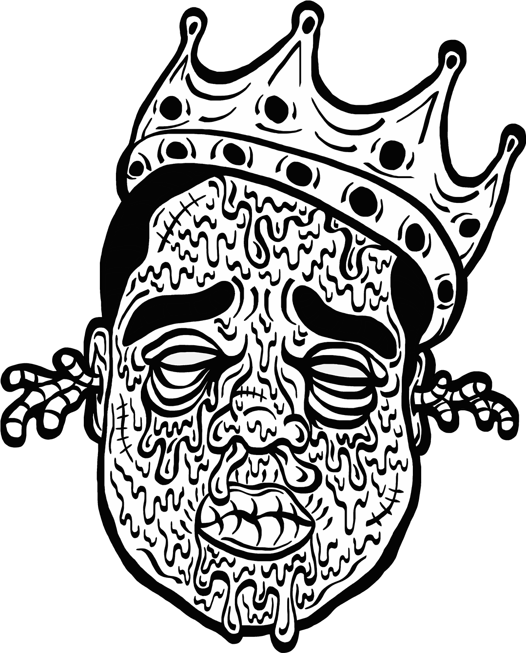 Vector Transparent Stock Black Label Notorious B I - The Notorious B.i.g. (1500x1500), Png Download