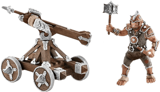 Ballista With Armorer - Schleich 42101 - Ballista With Armourer (555x555), Png Download