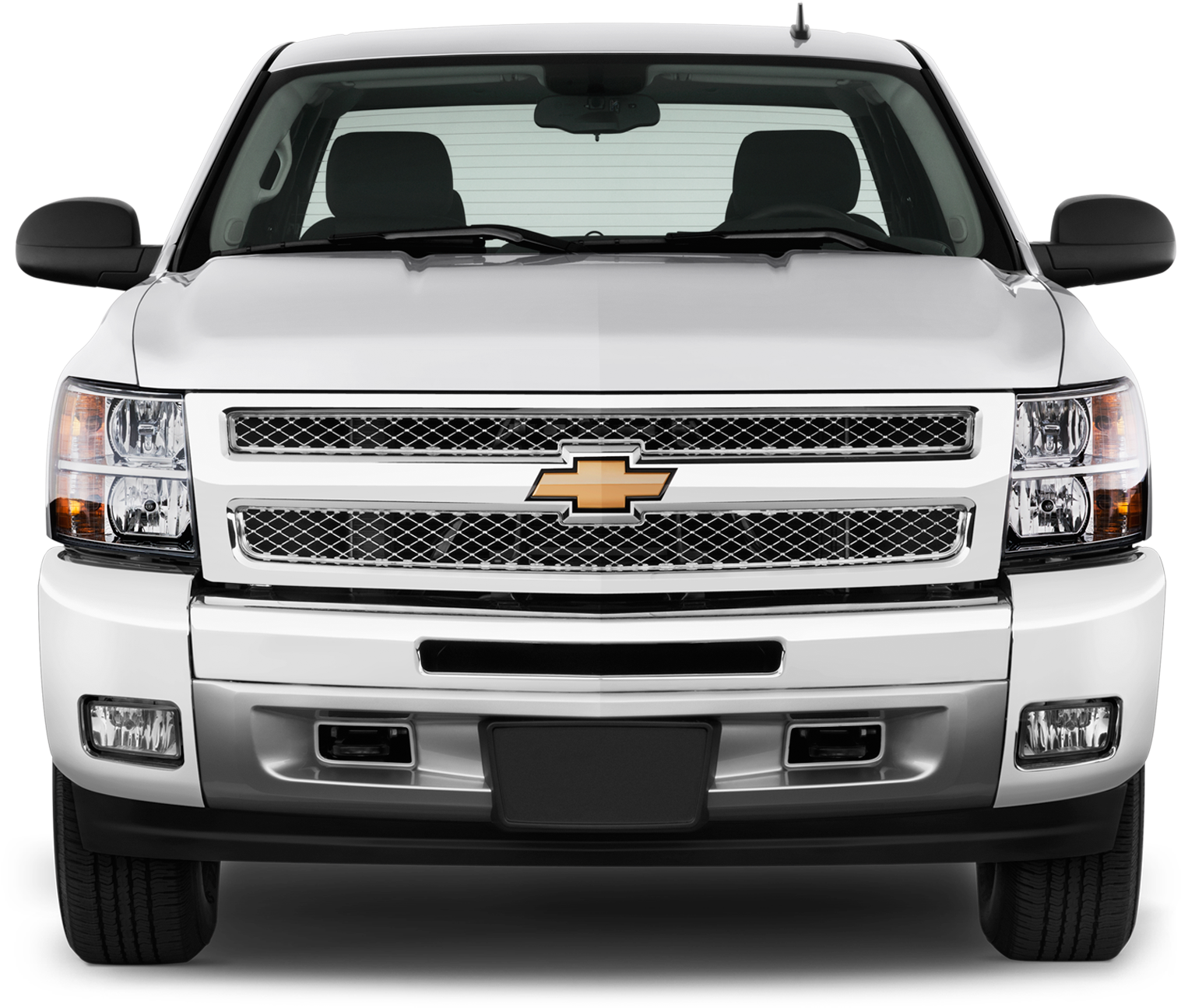 Chevrolet Silverado Lt Extended Cab Mwb Truck Front - 2013 Chevy Silverado Front (2048x1360), Png Download