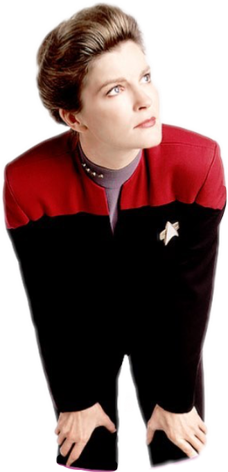 Star Trek: Voyager (329x680), Png Download