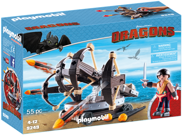 Eret With 4 Shot Fire Ballista - 9249 Eret With 4 Shot Fire Ballista (700x490), Png Download