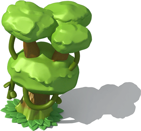 Jungle Tree - Portable Network Graphics (468x435), Png Download