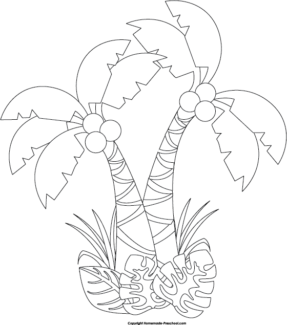 Click To Save Image - Monkey In Jungle Drawing (560x635), Png Download