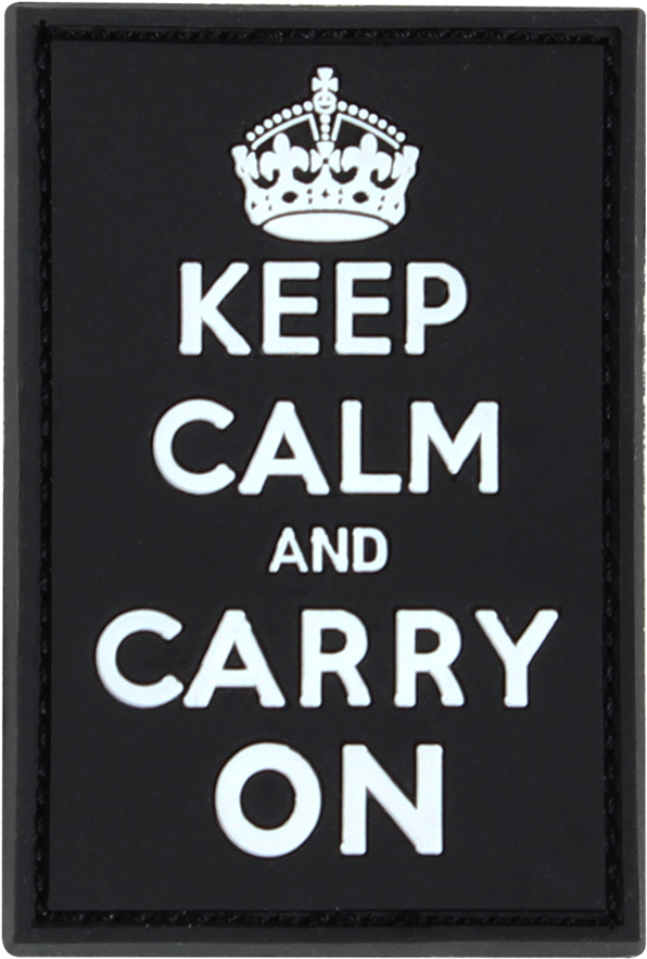 Pvc Keep Calm, Carry On Moral Patches - Keep Calm And Carry On Brexit (1000x1000), Png Download