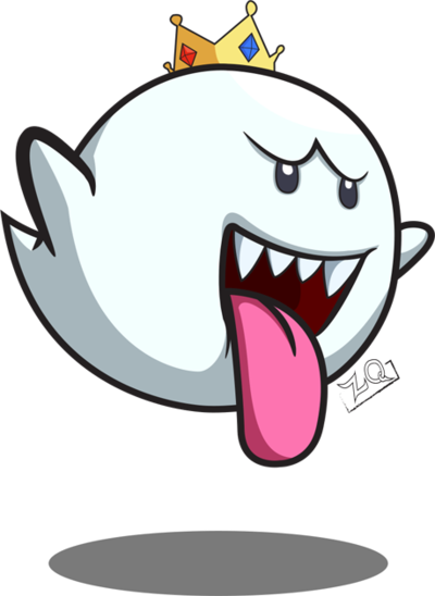 King Boo By Zeroquasar On Deviantart King Boo Cartoon Full Size Png Download Seekpng