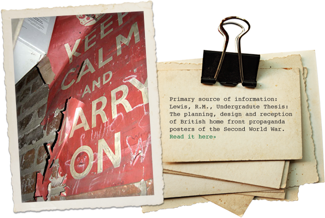 History - Keep Calm And Carry On 1939 (648x436), Png Download