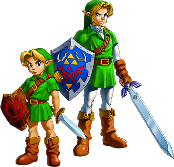 Link - Legend Of Zelda Link (357x342), Png Download