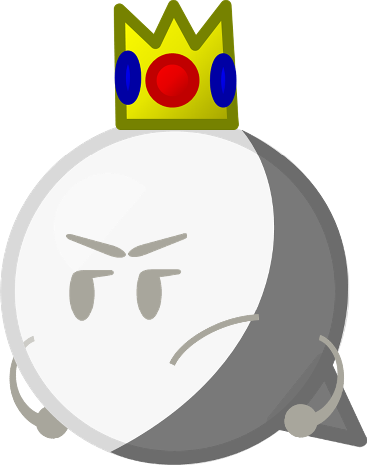 King Boo Idle - King Boo (735x933), Png Download