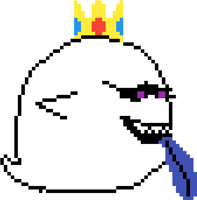 King Boo - Cross Stitch Charts (1200x1200), Png Download